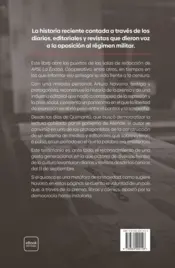 Miniatura contraportada Un editor en dictadura