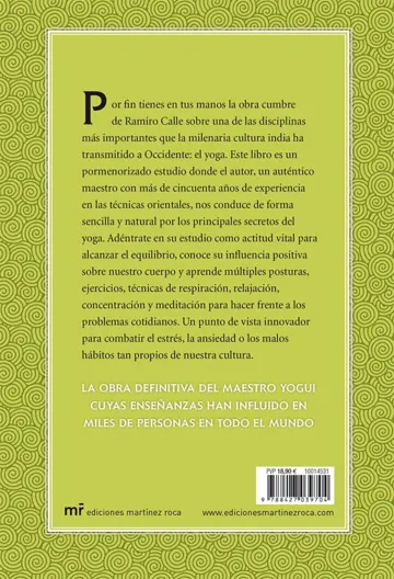 Contraportada Yoga: el método Ramiro Calle