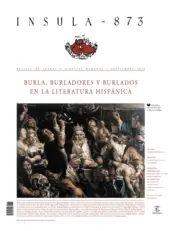 Portada Burla, burladores y burlados en la literatura hispánica (Ínsula n° 873)