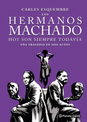 Portada Los hermanos Machado (novela gráfica)