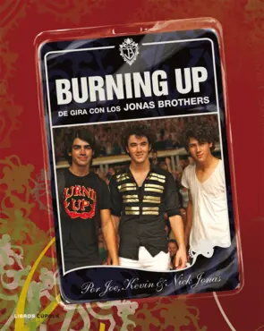 Portada Burning up de gira con los Jonas Brothers