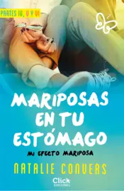 Portada Pack Mariposas en tu estómago. Parte IV, V y VI