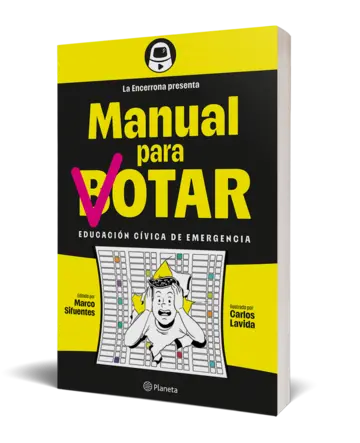 Portada Manual para Votar (Botar)