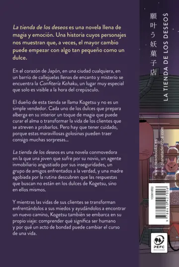 Contraportada La tienda de los deseos