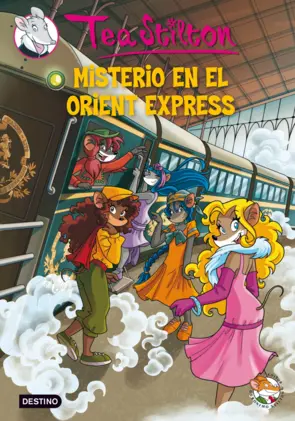 Portada Tea Stilton 13. Misterio en el Orient Espress