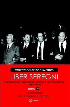 Portada Liber Seregni Tomo IV