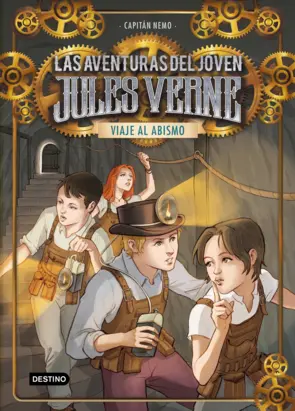 Portada El joven Jules Verne 3. Viaje al abismo