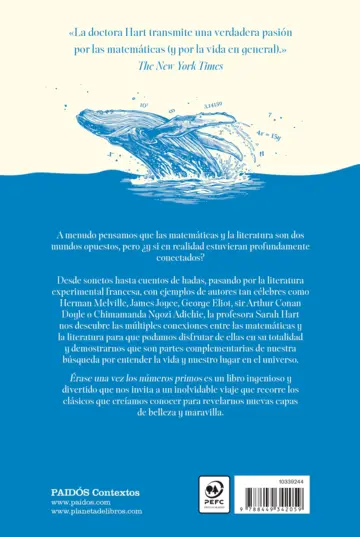 Contraportada Érase una vez los números primos