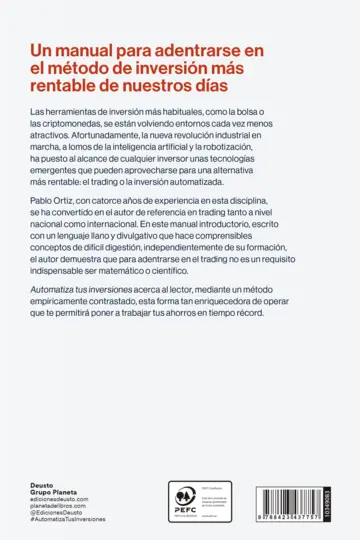 Contraportada Automatiza tus inversiones