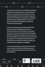 Miniatura contraportada La mecánica del exterminio