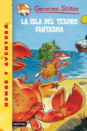 Portada Stilton 42. La isla del tesoro fantasma