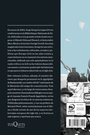 Contraportada Vivir es resistir