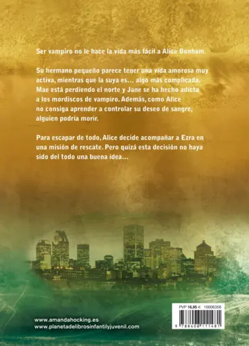 Contraportada Lazos de sangre 3. Latido