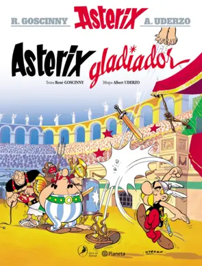 Portada Asterix gladiador