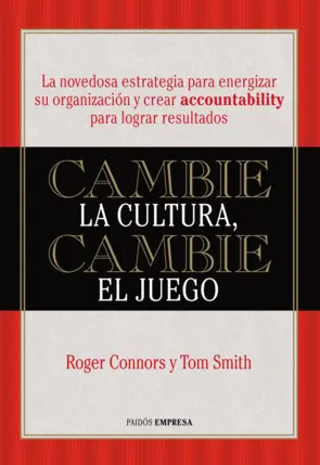 Portada Cambie la cultura, cambie el juego