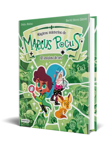 Portada Marcus Pocus. Mágicos misterios 1. El amuleto de oro