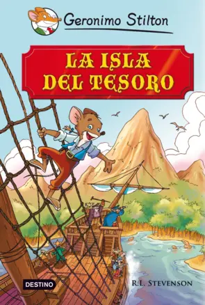 Portada Stilton. La isla del tesoro