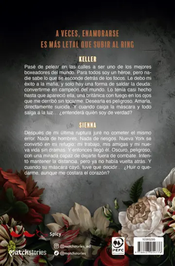 Contraportada Distance: Directo al corazón