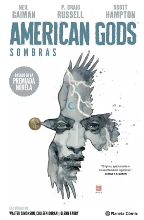 Portada American Gods Sombras (tomo) nº 01/03