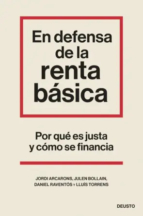 Portada En defensa de la renta básica
