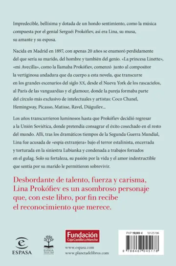 Contraportada Una pasión rusa