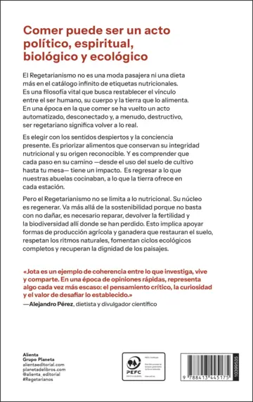 Contraportada Regetarianos