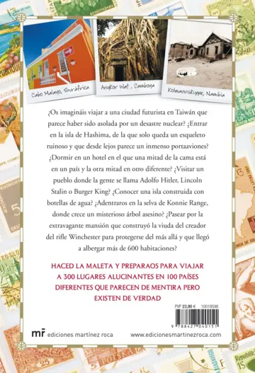 Contraportada 300 lugares de verdad que parecen de mentira