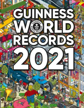 Portada Guinness World Records 2021 (Ed. Latinoamérica)