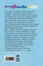 Miniatura contraportada Historia de la Filosofía sin temor ni temblor
