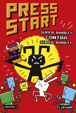 Portada Press Start 4. Super Rabbit contra Super Rabbit