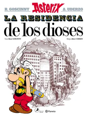 Portada Asterix 17. La residencia de los dioses