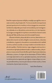 Miniatura contraportada El universo de la creación literaria