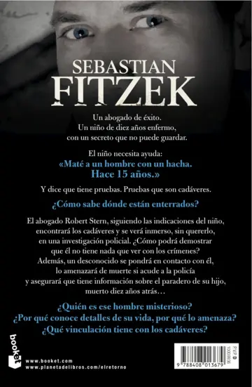 Contraportada El retorno (Bk)