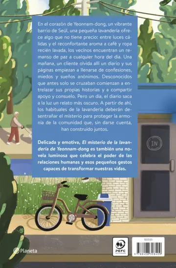 Contraportada El misterio de la lavandería de Yeonnam-dong