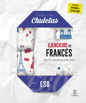 Contraportada Ejercicios de francés para la ESO