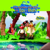 Portada Barrio Sesamo. Epi y Blas. Piratas
