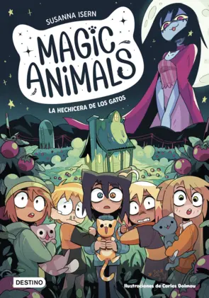 Portada Magic Animals 5. La hechicera de los gatos