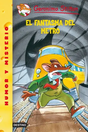 Portada Stilton 11.El fantasma del subterráneo