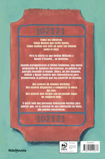 Contraportada Un amor inventado