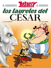 Portada Asterix 18. Los laureles de César