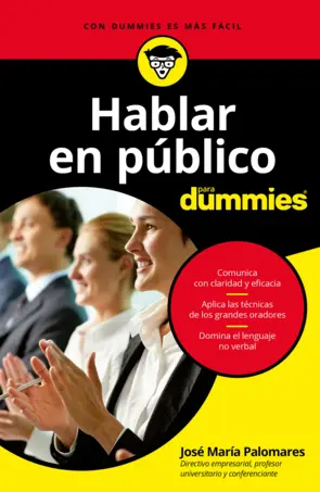 Portada Hablar en público para Dummies