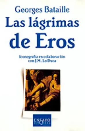 Portada Las lagrimas de Eros (Ensayo)