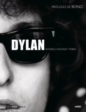 Portada Dylan historias, canciones y poesia