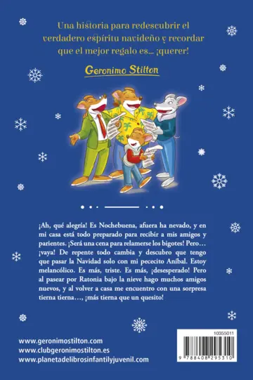 Contraportada Una tierna tierna tierna historia de Navidad