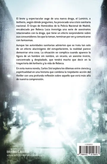 Contraportada El hombre sin nombre