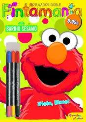 Portada Barrio Sesamo. Hola Elmo!