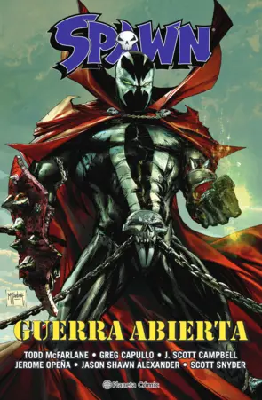 Portada Spawn: Guerra abierta