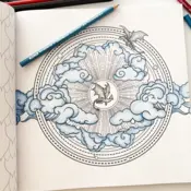Portada Libro oficial de Alas de sangre para colorear 0