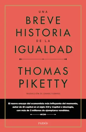 Portada Una breve historia de la igualdad