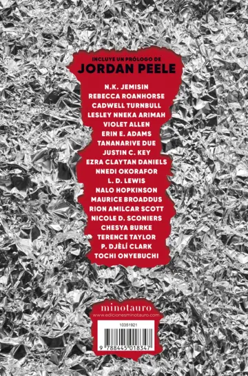 Contraportada Ahí fuera gritando